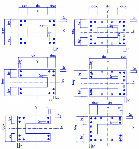 Hohlkasten / U Profil Graphik